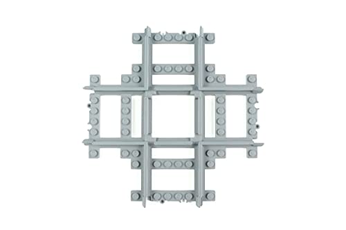 Trixbrix Long Crossings - 2pcs Compatible with Lego City Train Sets 60197 60198 10277 60205 60238 thumbnail