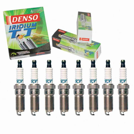8 Pc DENSO 4719 Iridium TT Spark Plugs for 0000-18-L3Y1 0000-18-L3Y3 12611882 12622561 12626906 12647827 AYFS22FM AZFS22PP CY01-18-110 CY02-18-110 CYF