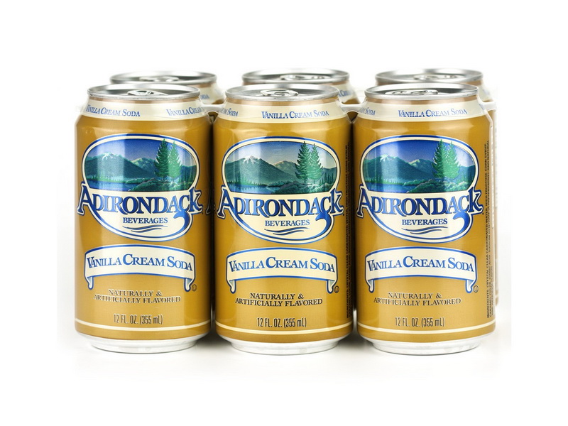 ADIRONDACK BEVERAGES, SODA, VANILLA CREAM, VANILLA CREAM