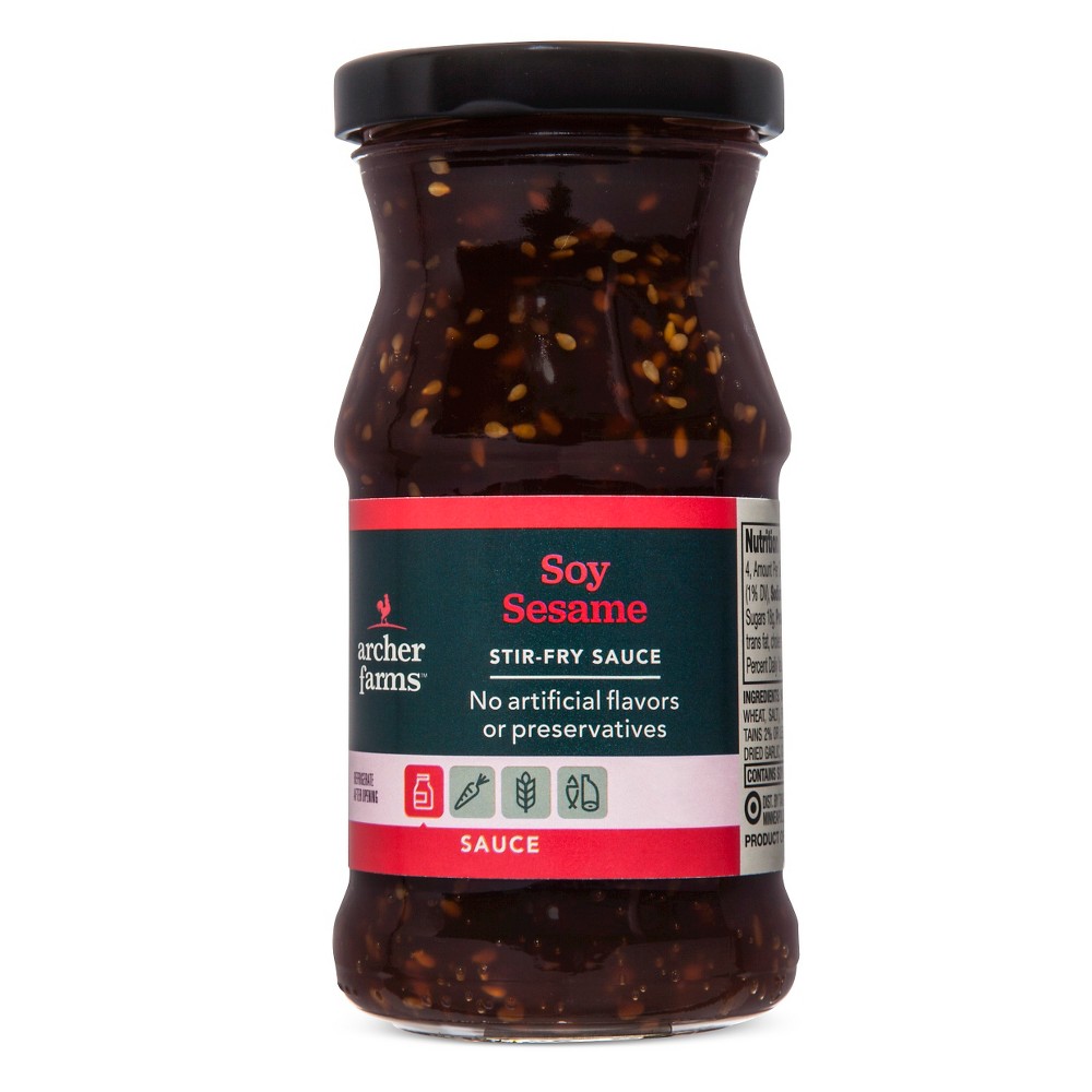 Soy Sesame Sauces and Marinades - 8.2oz - Archer Farms Image