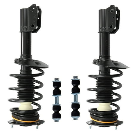 CCIYU Complete Suspension Kit Fits 00 01 02 03 04 05 06 07 08 09 10 11 12 for Chevrolet Impala  2000 2001 2002 for Oldsmobile Intrigue Includes Strut 