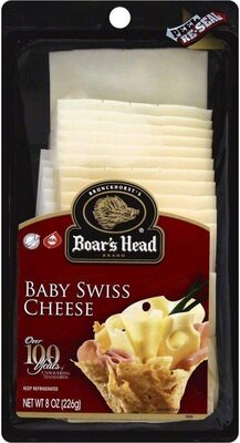 Pre-sliced Baby Swiss Cheese