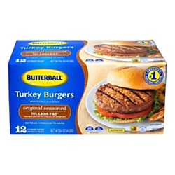 BUTTERBALL, EVERYDAY TURKEY BURGERS, ORIGINAL SEASONED