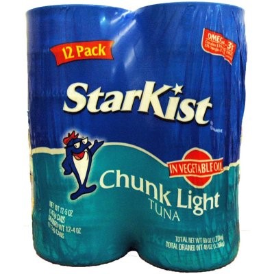 StarKist Chunk Light Tuna in Oil (5 Ounce  12 Pack)