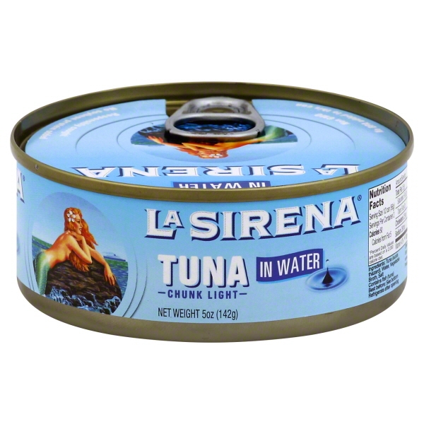 La Sirena, Tuna in Water Chunk Light, 5 Oz (Case of 12)