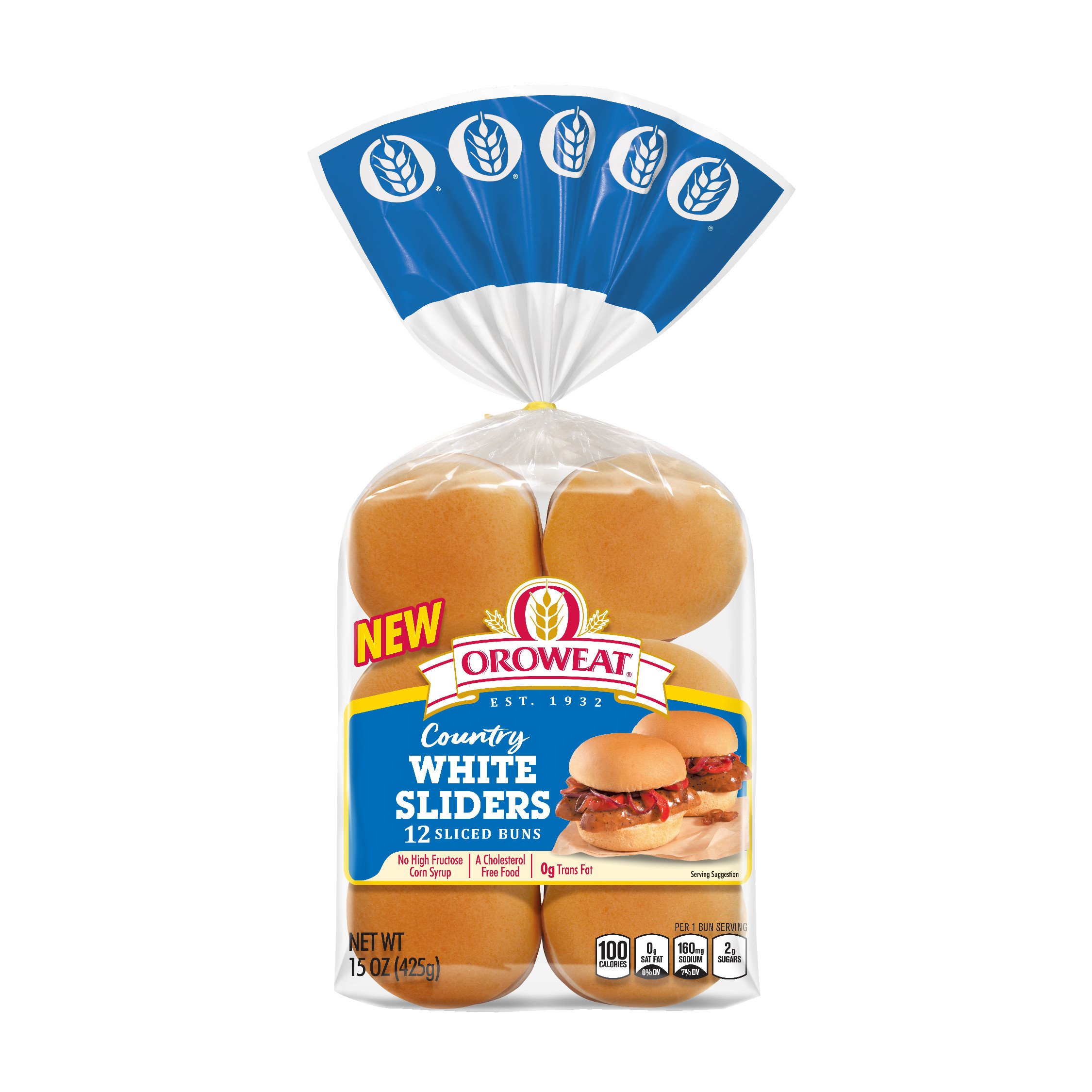 COUNTRY WHITE SLIDERS SANDWICH BUNS, WHITE SLIDERS