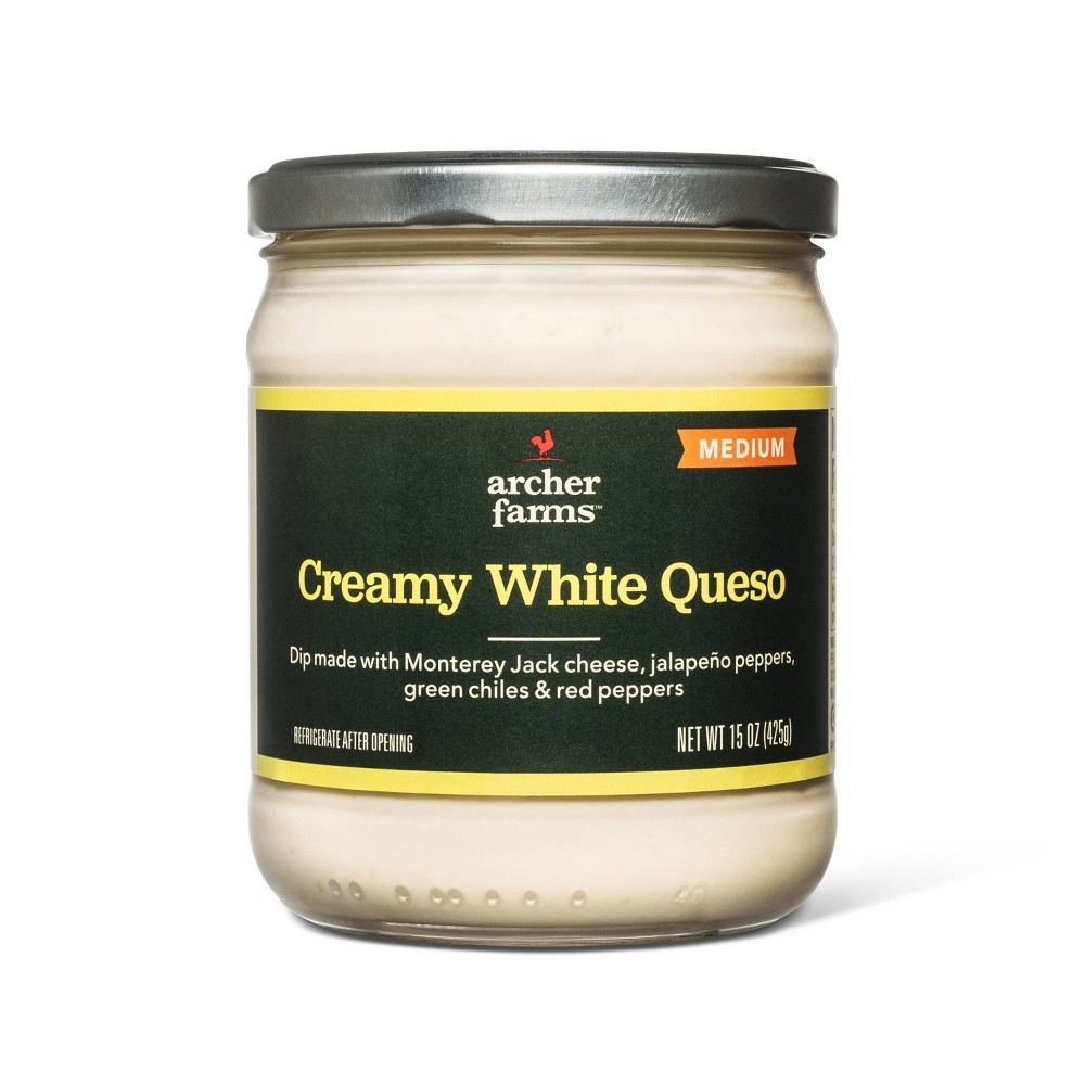 Creamy White Queso Dip 15oz - Archer Farms Image