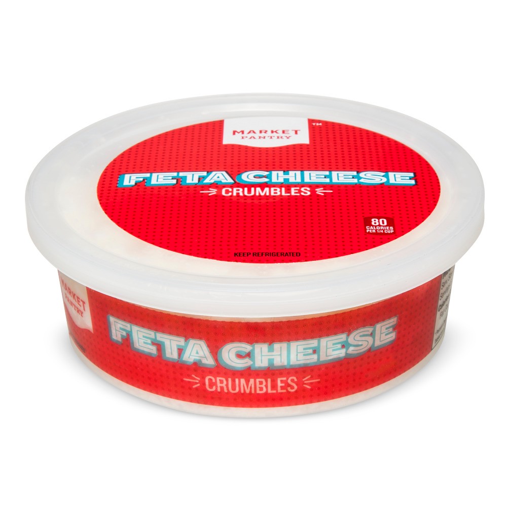 Feta Cheese Crumbles - 5oz - Market Pantry Image