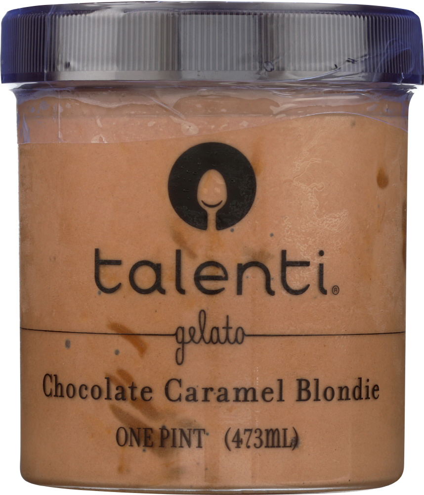 Talenti Gelato, Chocolate Caramel Blondie