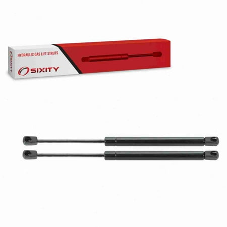 Sixity Auto 2 Pc Lift Supports Struts Compatible with SG326016 819-6222 4160 74145-S0K-A02 - Gas Springs Shocks Props Arms Rods Dampers