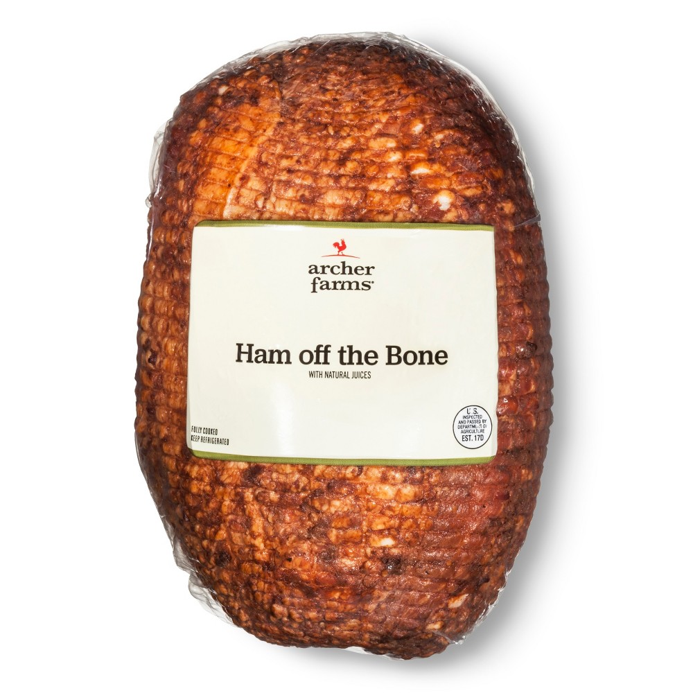 HAM OFF THE BONE WITH NATURAL JUICES