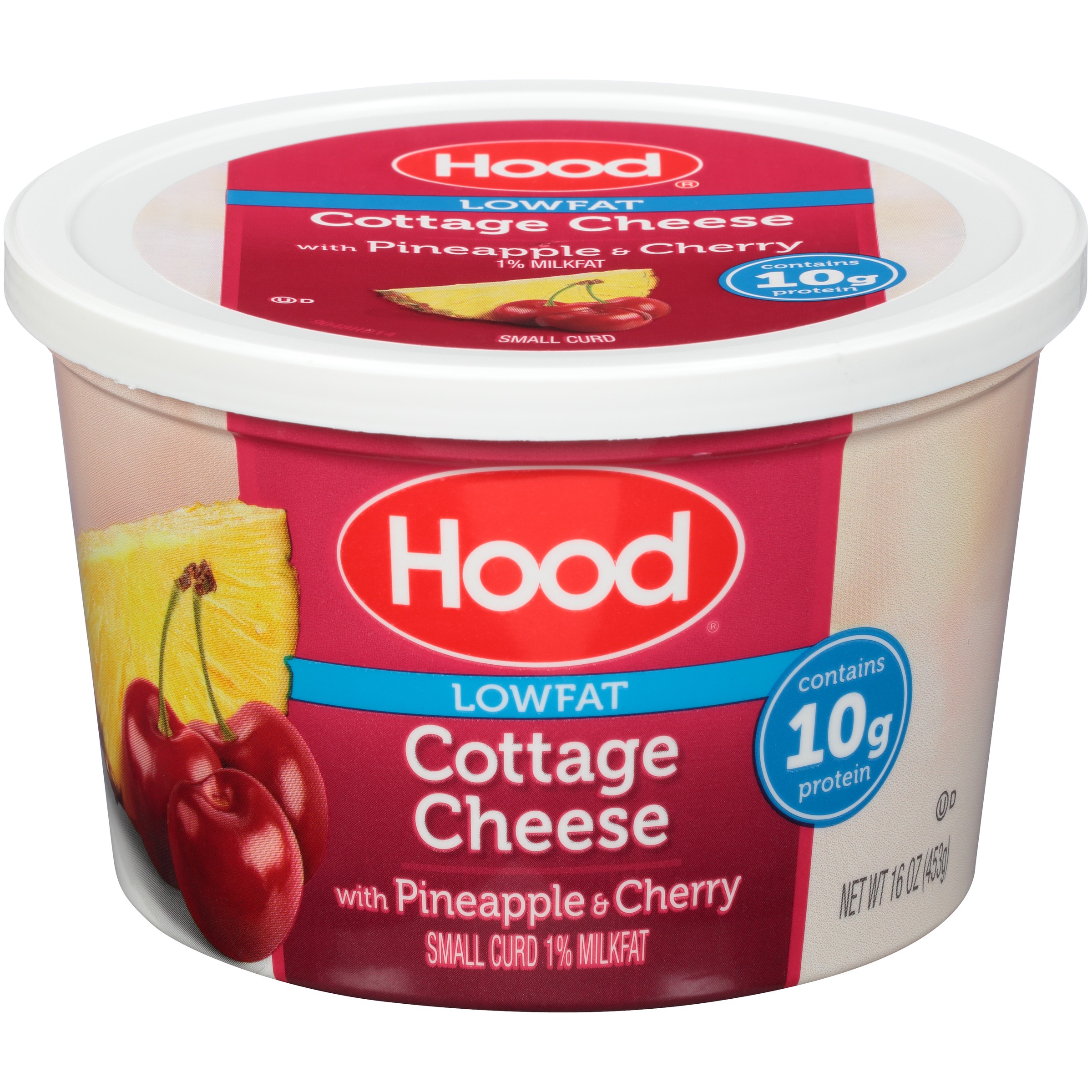 Hood, Cottage Cheese with Pineapple & Cherry