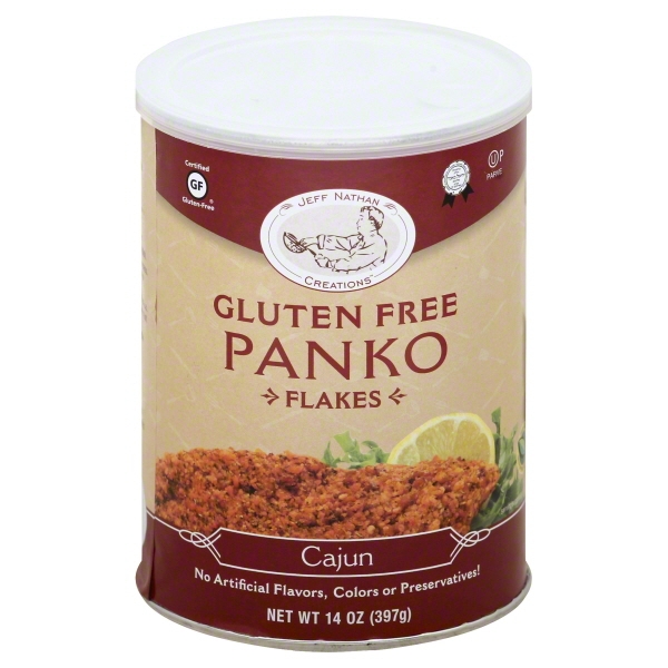 JEFF NATHAN CREATIONS, PANKO FLAKES BREADCRUMBS, CAJUN