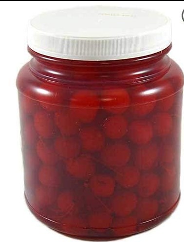 305833 11 Oz Maraschino Cherry with Stem, Pack of 6