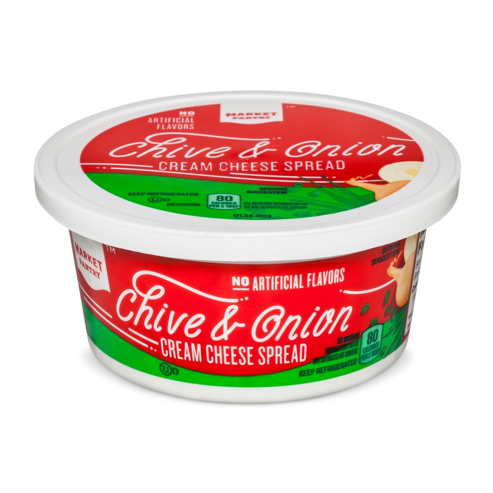 Onion and Chive Cream Cheese Spread - 8oz - Market Pantry Image