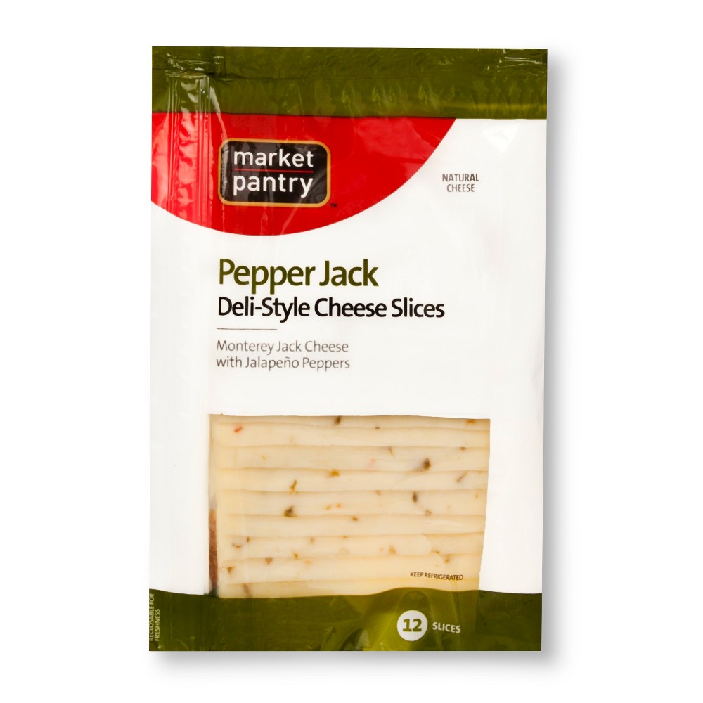 Market Pantry, Deli Sliced Pepper Jack Cheese