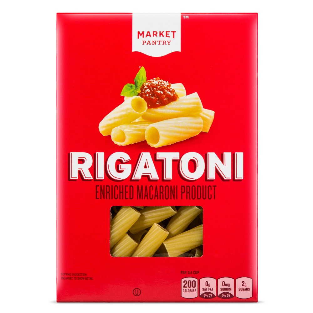 Rigatoni Pasta - 16oz - Market Pantry Image