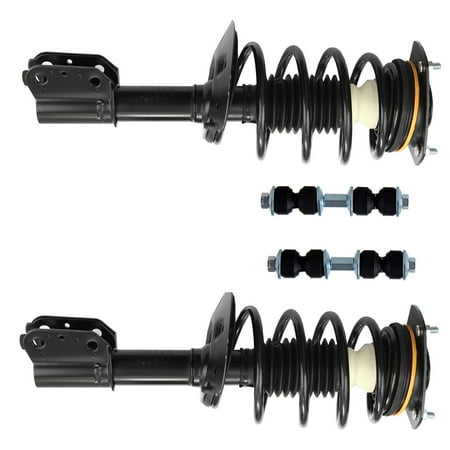 ECCPP Front Strut Spring Assembly  Stabilizer Bar Link Kit Fit for 00 01 02 03 04 05 06 07 08 09 10 11 12 for Chevrolet Impala  00 01 02 for Oldsmobil