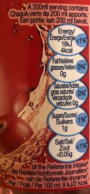 Carbonated Beverage with Sweeteners, Sparkling Cranberry thumbnail