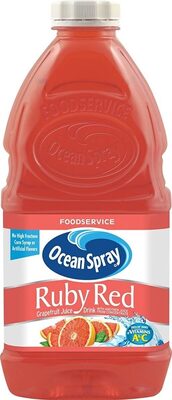 Ocean Spray, Ruby Red Grapefruit Juice Drink, 60 Oz (Case of 8)