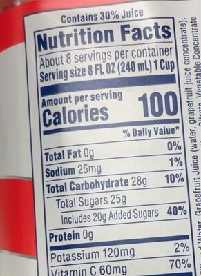 Ocean Spray, Ruby Red Grapefruit Juice Drink, 60 Oz (Case of 8) thumbnail