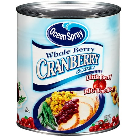 Ocean Spray, Whole Cranberry Sauce, 117 Oz (Case of 6)