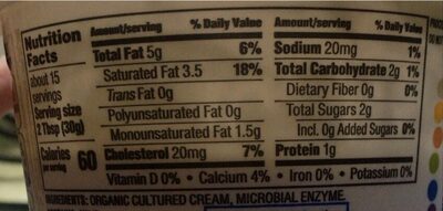 Organic Sour Cream thumbnail