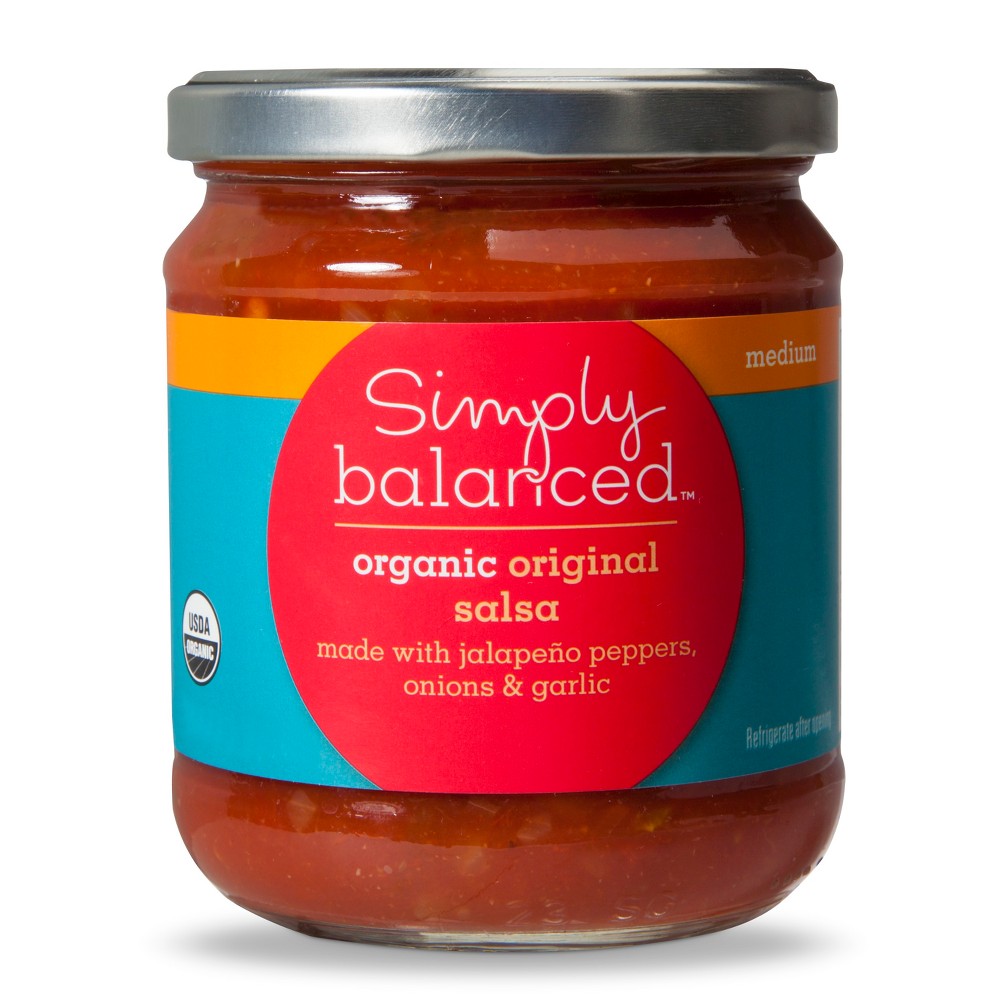 Organic Original Salsa Medium 16oz - Simply Balanced Image