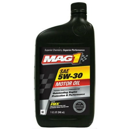 Mag1 MG0453P6 Passenger Car Motor Oil  SAE 5W-30  1 Qt  Each