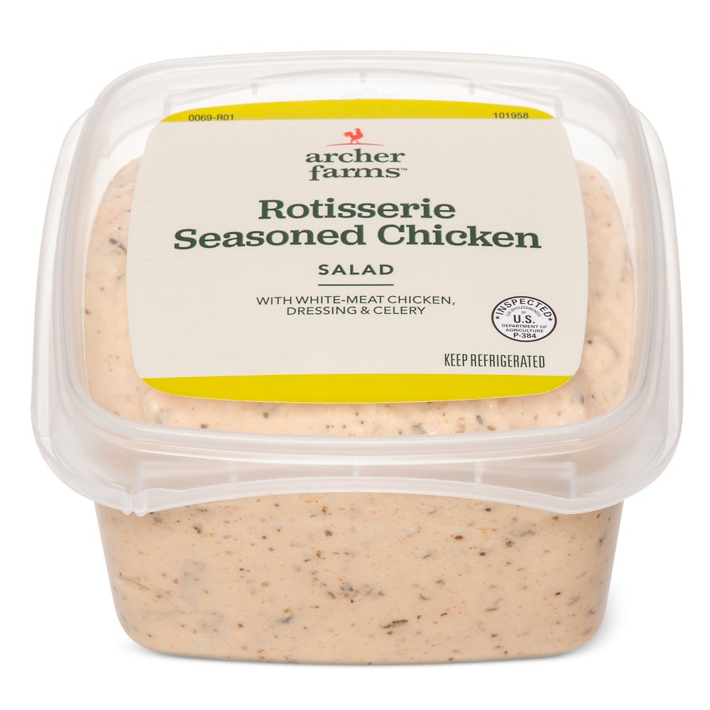 Rotisserie Seasoned Chicken Salad - 12oz - Archer Farms Image