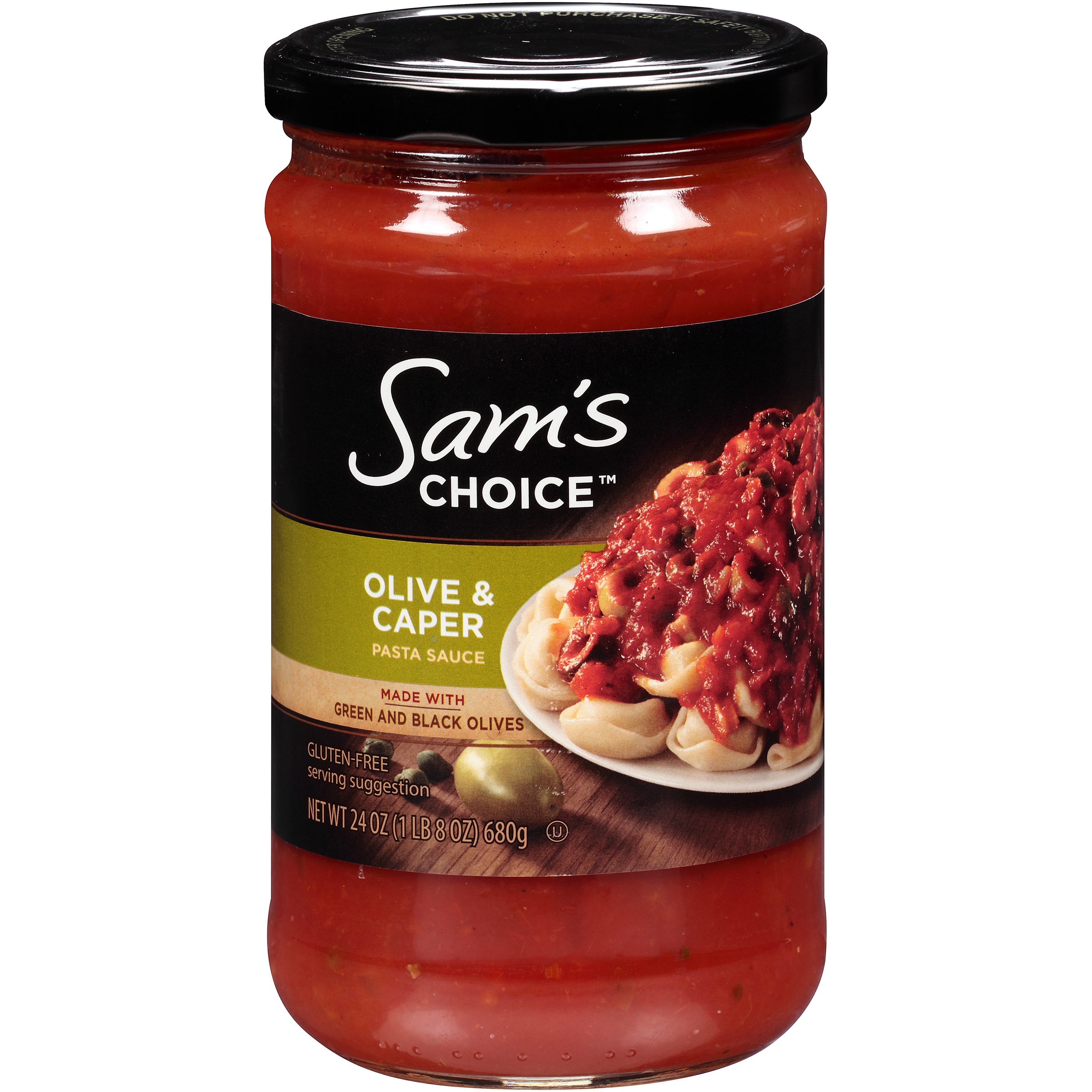 Sam's Choice Olive & Caper Pasta Sauce 24 Oz. Jar Image