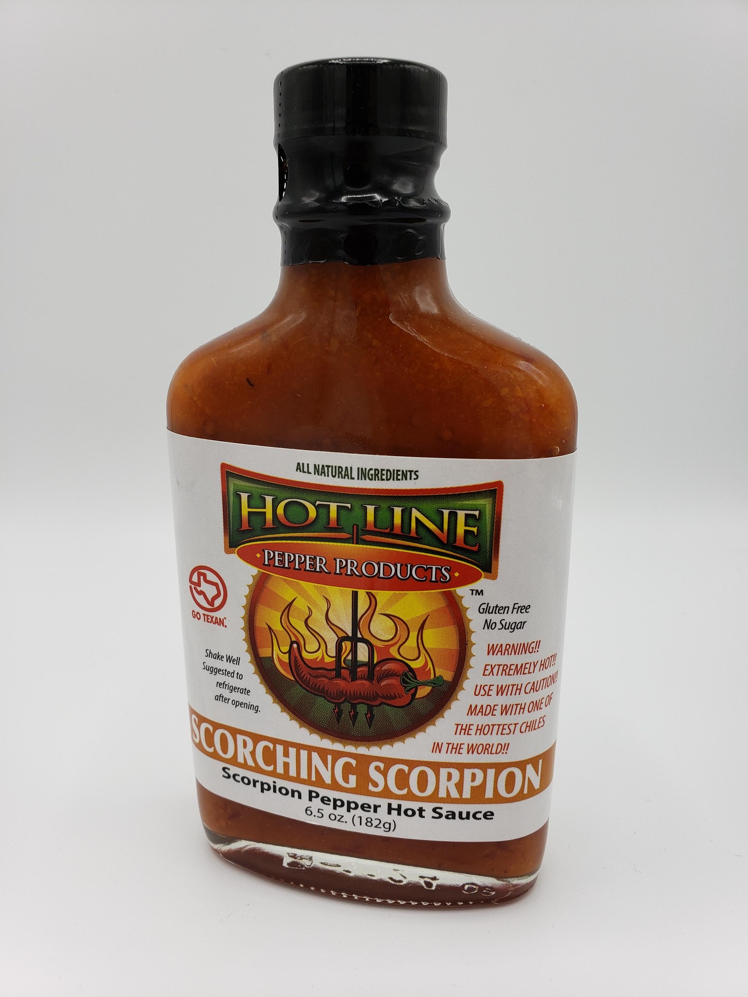 SCORCHING SCORPION, SCORPION PEPPER HOT SAUCE