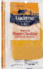 Sharp Cheddar Cheese Slices