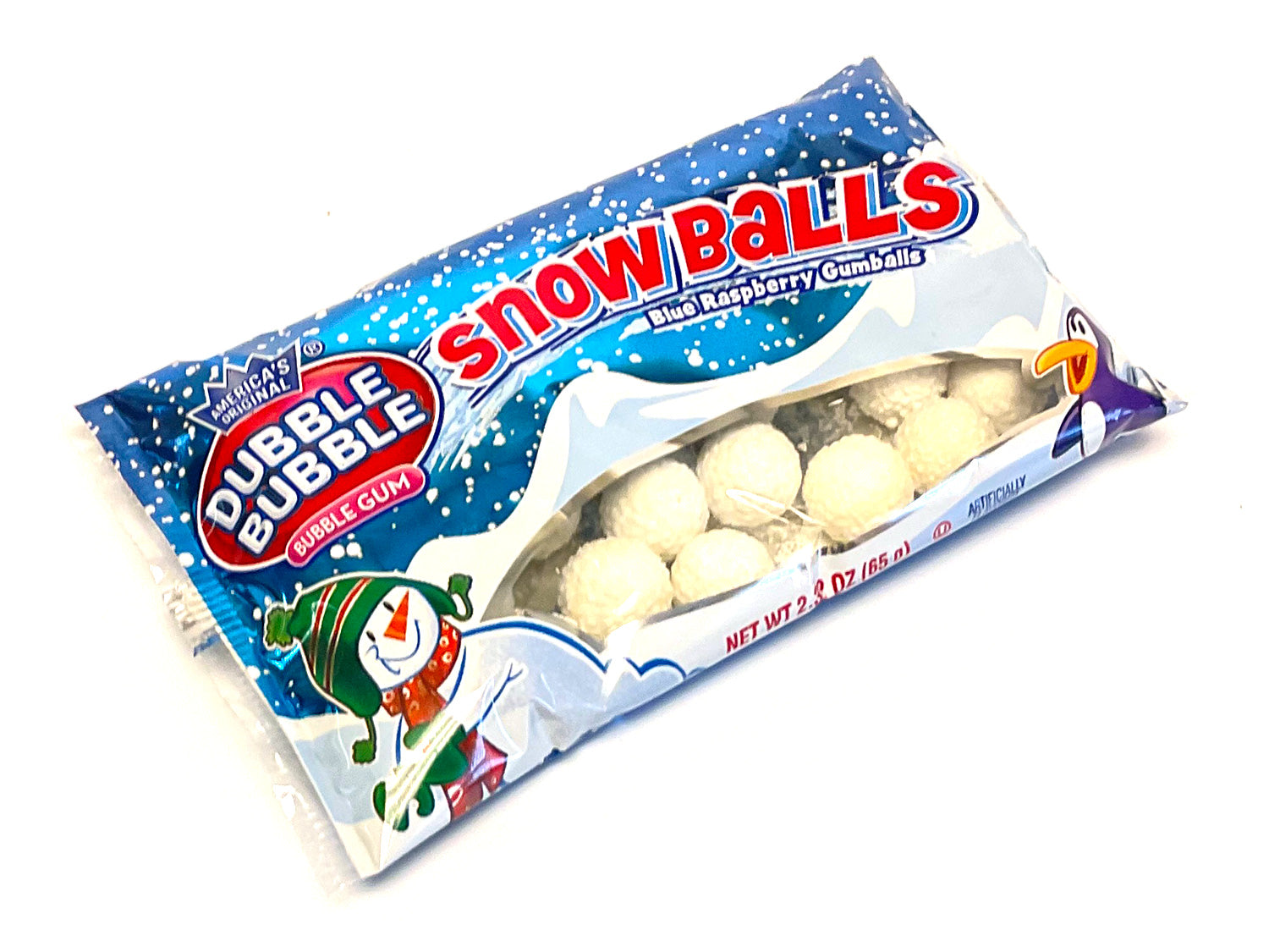 Dubble Bubble Snowballs - 2.32 Oz Bag