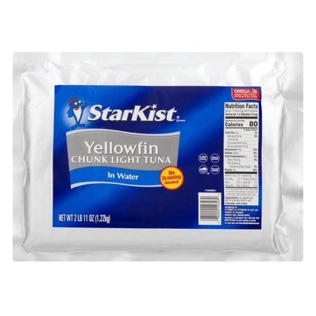 Yellowfin Chunk Light Tuna in Water