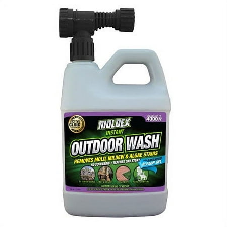 6 PC Moldex 5330 Non-Bleach Outdoor Wash  56 Oz