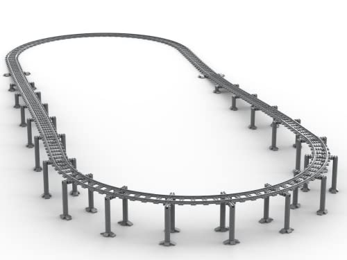 Trixbrix Stadium Loop Compatible with Lego Train 60197 60198 10277 60205 60238… thumbnail