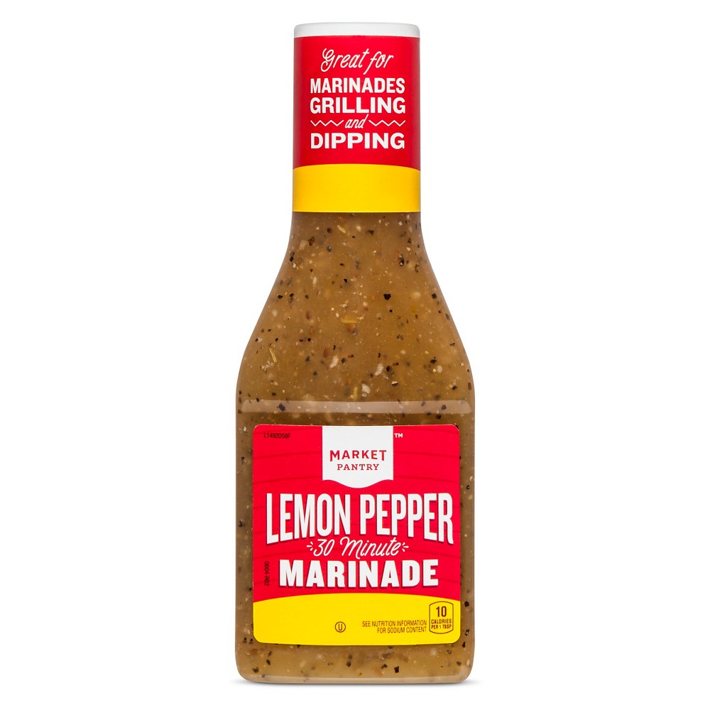 Target Brands, Grilling and Dipping Marinade, Lemon Pepper Image