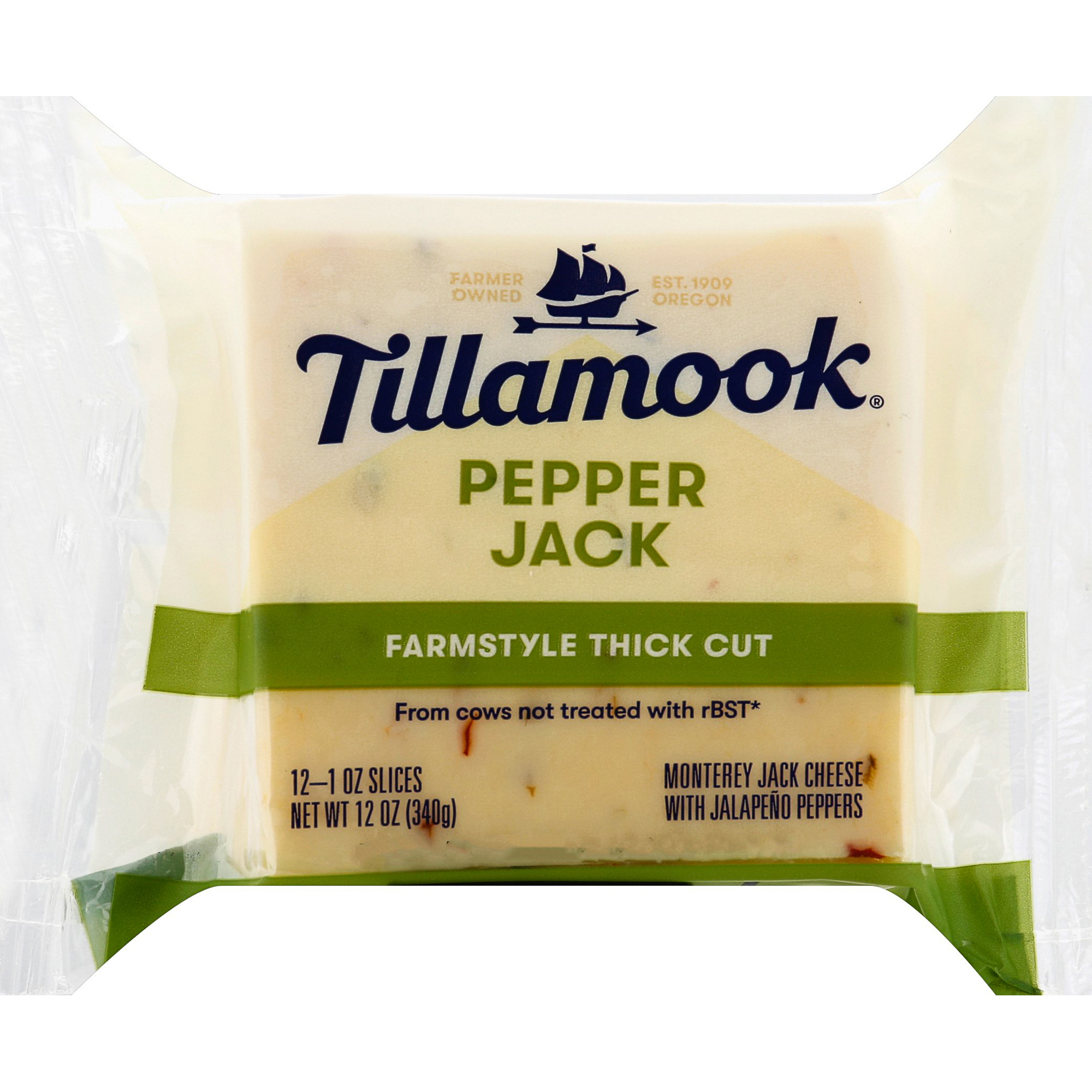 Thick Slices Pepper Jack Cheese
