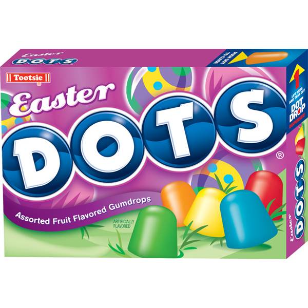 DOTS Easter Assorted Fruit Flavored Gumdrops - 6-oz. Theater Box