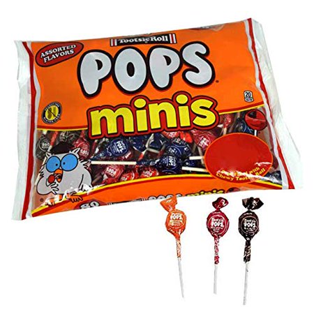 Tootsie, Pops, Miniatures, Assorted