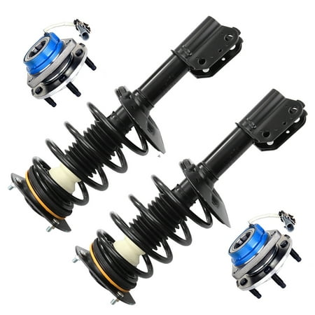 CCIYU Complete Suspension Kit Fits 00 201 02 03 04 05 06 07 08 2009 10 11 12 for Chevrolet Impala  98 99 00 01 02 for Oldsmobile Intrigue Includes Str
