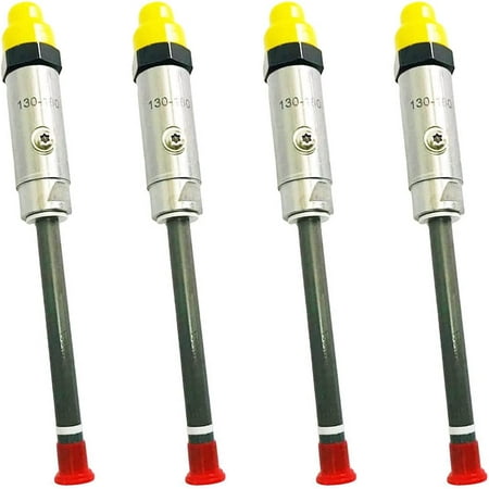 Seapple 4 PCS Fuel Injector 130-1804 1301804 0R8787 Compatible with Caterpillar CAT 3408B 3412 Engine NEW