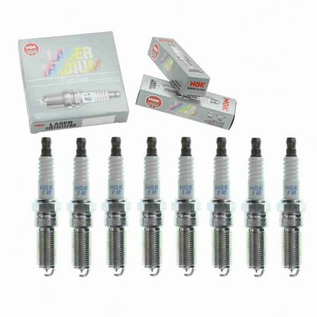 8 Pc NGK 90656 Laser Iridium Spark Plugs for 4719 BL3E-12405-BA CYFS12YP IVT20TT SP522 Ignition Wire Secondary