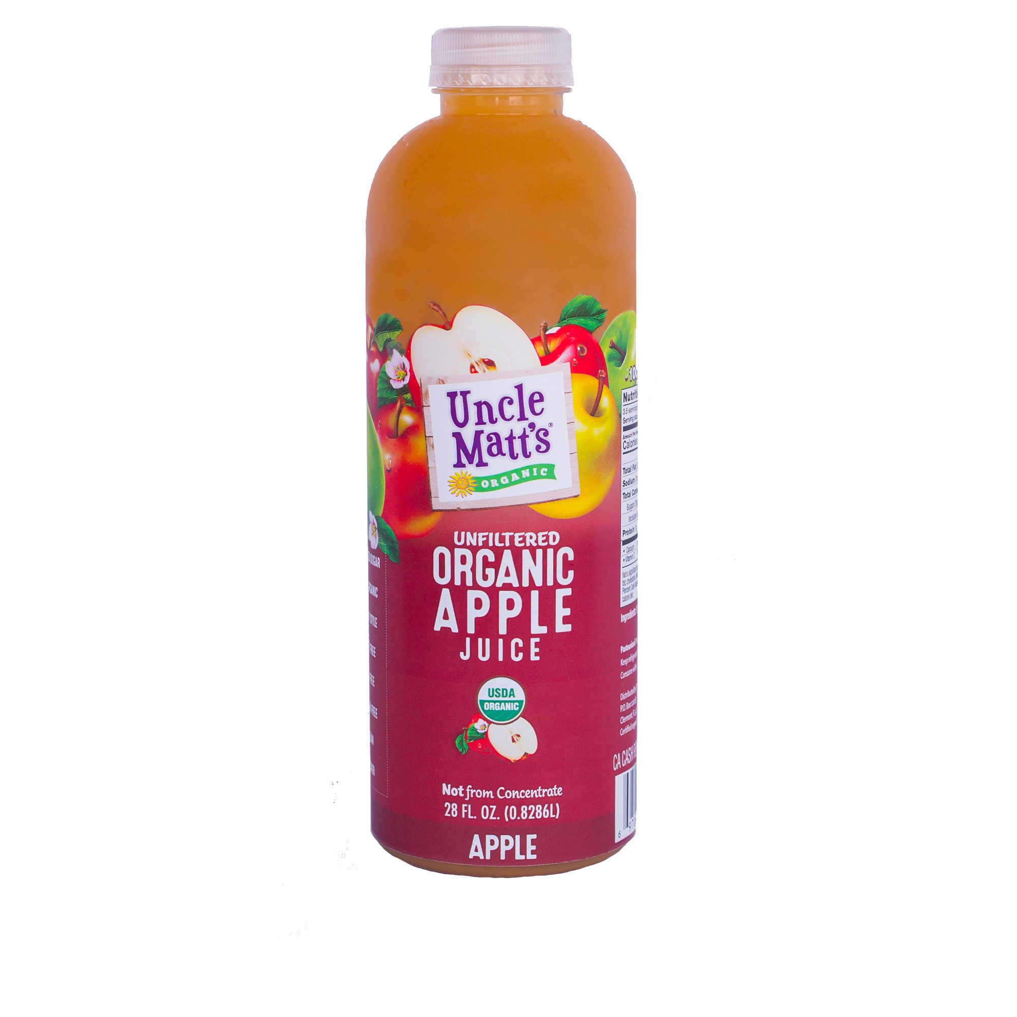Unfiltered Organic Apple Juice thumbnail