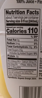 Organic Premium Orange Juice thumbnail