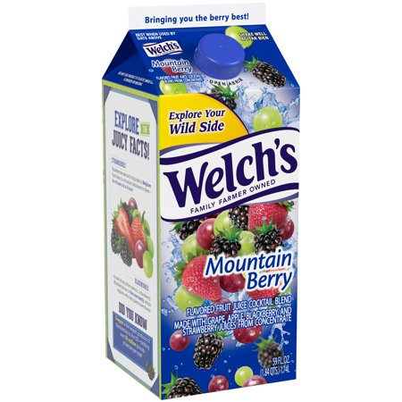 Fruit Juice Cocktail, Mountain Berry