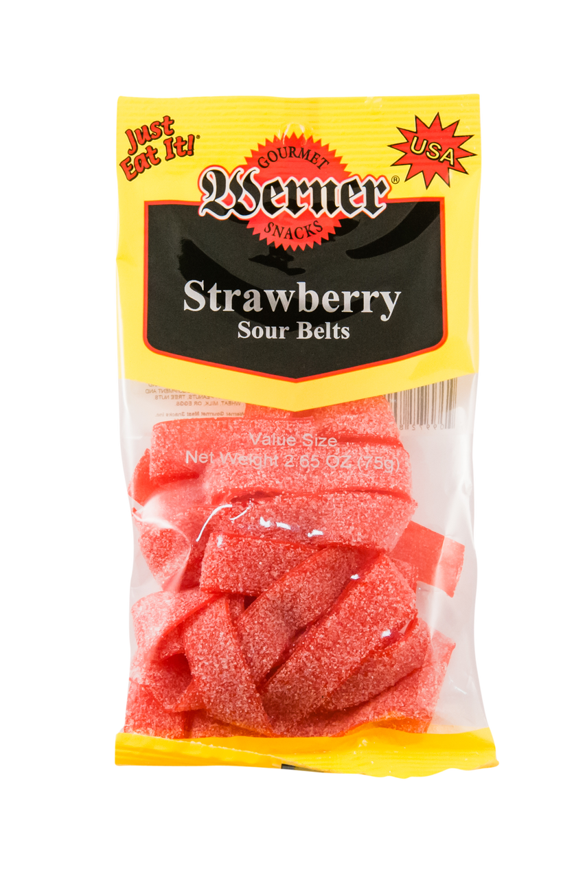 Werner, Sour Belts, Strawberry