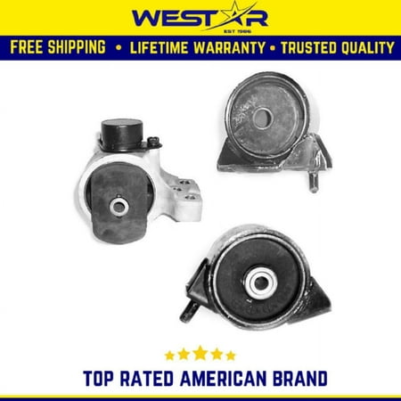ENGINE MOTOR MOUNT SET Compatible for 1999-2000 HYUNDAI ELANTRA 2.0L MANUAL TRANS. Replaces 8719 8762 8775