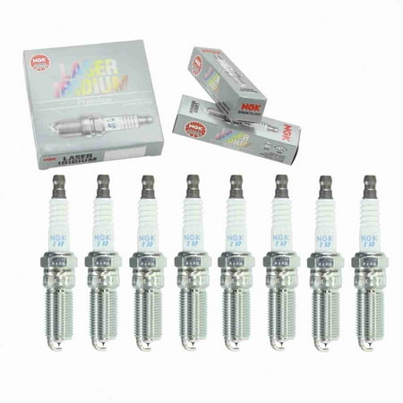 8 Pc NGK 3787 Laser Iridium Spark Plugs for 0000-18-L3Y3 4513 4719 HGR7MQI0 IVT20TT L3Y3-18-110 Ignition Wire Secondary Fits Select: 2007-2009 MAZDA 3